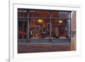 Fifth Avenue Cafe 2-Brent Lynch-Framed Premium Giclee Print