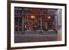 Fifth Avenue Cafe 2-Brent Lynch-Framed Art Print