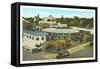 Fifth Avenue Car Wash, San Diego, California-null-Framed Stretched Canvas