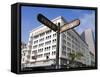 Fifth Avenue in the Gaslamp Quarter, San Diego, California, United States of America, North America-Richard Cummins-Framed Stretched Canvas