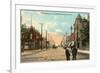 Fifth Avenue, Jamestown, North Dakota-null-Framed Art Print