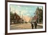 Fifth Avenue, Jamestown, North Dakota-null-Framed Art Print