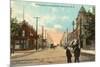 Fifth Avenue, Jamestown, North Dakota-null-Mounted Art Print