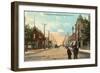 Fifth Avenue, Jamestown, North Dakota-null-Framed Art Print