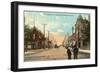 Fifth Avenue, Jamestown, North Dakota-null-Framed Art Print