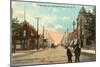 Fifth Avenue, Jamestown, North Dakota-null-Mounted Art Print