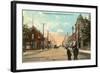 Fifth Avenue, Jamestown, North Dakota-null-Framed Art Print