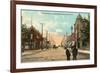 Fifth Avenue, Jamestown, North Dakota-null-Framed Premium Giclee Print