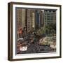 "Fifth Avenue," March 19, 1960-John Falter-Framed Giclee Print