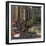 "Fifth Avenue," March 19, 1960-John Falter-Framed Giclee Print