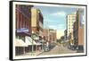 Fifth Avenue, Moline-null-Framed Stretched Canvas