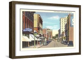 Fifth Avenue, Moline-null-Framed Art Print