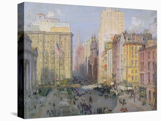 Fifth Avenue, New York, 1913-Colin Campbell Cooper-Stretched Canvas