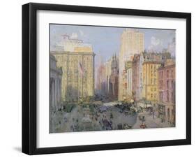 Fifth Avenue, New York, 1913-Colin Campbell Cooper-Framed Giclee Print