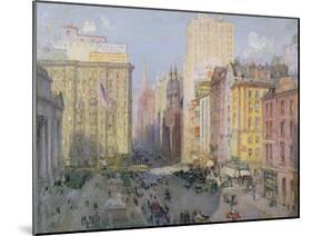 Fifth Avenue, New York, 1913-Colin Campbell Cooper-Mounted Giclee Print