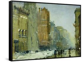 Fifth Avenue, New York-Arthur Clifton Goodwin-Framed Stretched Canvas