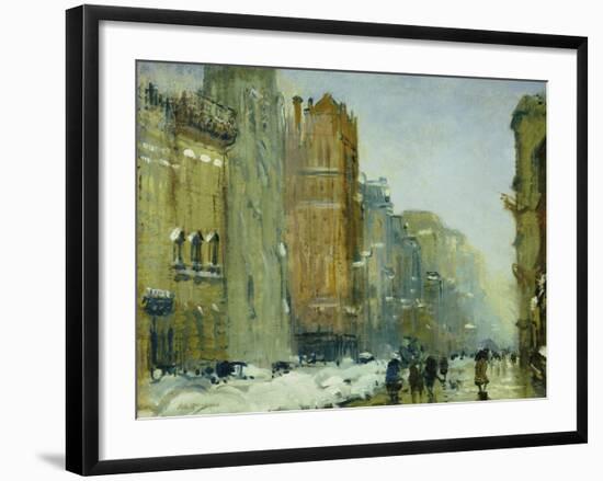 Fifth Avenue, New York-Arthur Clifton Goodwin-Framed Giclee Print