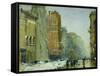 Fifth Avenue, New York-Arthur Clifton Goodwin-Framed Stretched Canvas
