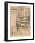 Fifth Avenue, Noon, 1916-Childe Hassam-Framed Giclee Print