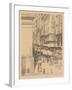 Fifth Avenue, Noon, 1916-Childe Hassam-Framed Giclee Print