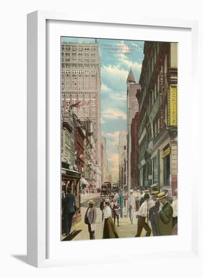 Fifth Avenue, Pittsburgh, Pennsylvania-null-Framed Art Print