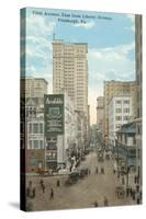 Fifth Avenue, Pittsburgh, Pennsylvania-null-Stretched Canvas