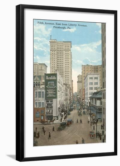 Fifth Avenue, Pittsburgh, Pennsylvania-null-Framed Art Print