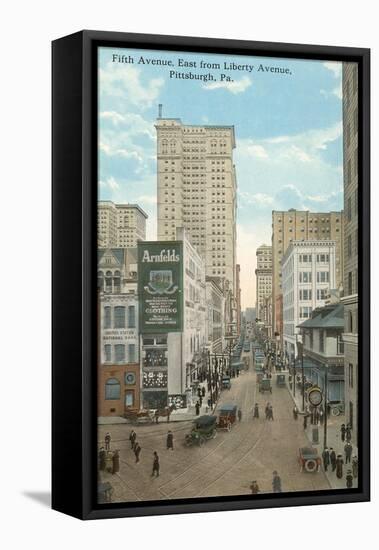 Fifth Avenue, Pittsburgh, Pennsylvania-null-Framed Stretched Canvas