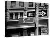 Fifth Avenue Sign 5 Th Av New York Manhattan USA Black & White-holbox-Stretched Canvas