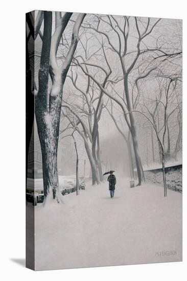 Fifth Avenue Snow, 2013-Max Ferguson-Stretched Canvas