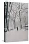 Fifth Avenue Snow, 2013-Max Ferguson-Stretched Canvas