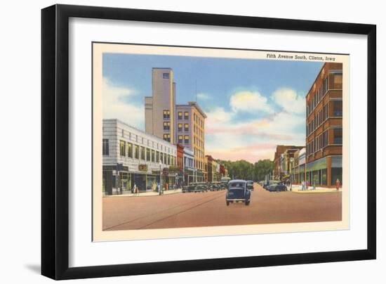 Fifth Avenue South, Clinton-null-Framed Art Print