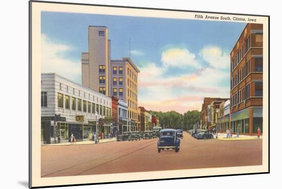 Fifth Avenue South, Clinton-null-Mounted Art Print
