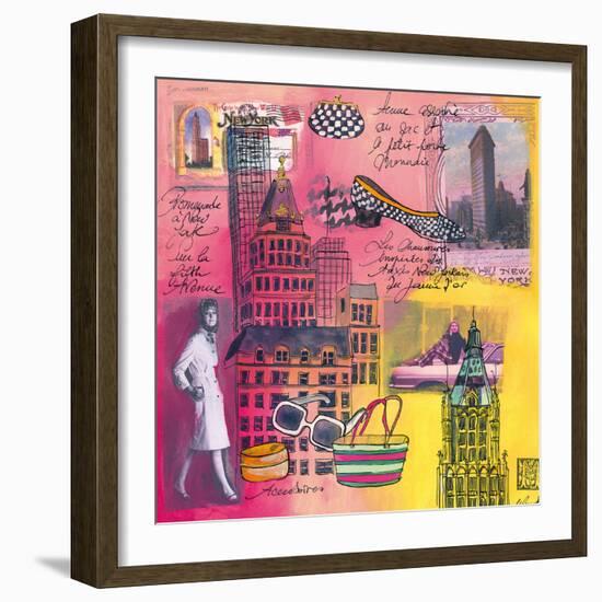 Fifth Avenue-Martine Rupert-Framed Giclee Print