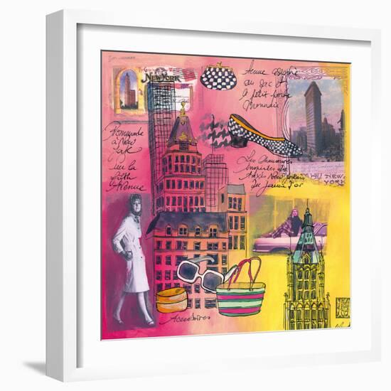 Fifth Avenue-Martine Rupert-Framed Giclee Print