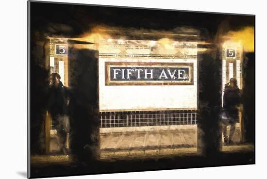 Fifth Avenue-Philippe Hugonnard-Mounted Giclee Print