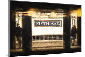 Fifth Avenue-Philippe Hugonnard-Mounted Giclee Print