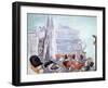 Fifth Avenue-Zelda Fitzgerald-Framed Art Print