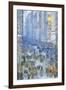 Fifth Avenue-Childe Hassam-Framed Art Print