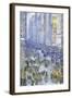 Fifth Avenue-Childe Hassam-Framed Art Print