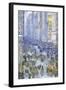 Fifth Avenue-Childe Hassam-Framed Art Print