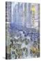 Fifth Avenue-Childe Hassam-Stretched Canvas