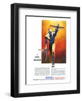 Fifth Freedom McDonnell ad-null-Framed Art Print