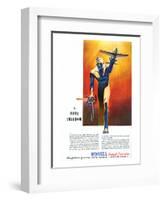 Fifth Freedom McDonnell ad-null-Framed Art Print