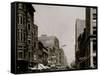 Fifth St. Street, North from Race, Cincinnati, Ohio-null-Framed Stretched Canvas