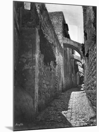 Fifth Station on via Dolorosa-null-Mounted Photographic Print