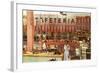 Fifties Cafeteria-null-Framed Art Print