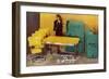 Fifties Dinette Set, Retro-null-Framed Art Print