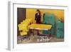 Fifties Dinette Set, Retro-null-Framed Art Print