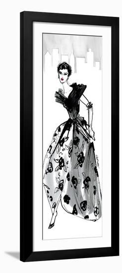 Fifties Fashion II with Red-Anne Tavoletti-Framed Premium Giclee Print